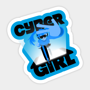 Ene: Cyber Girl Sticker